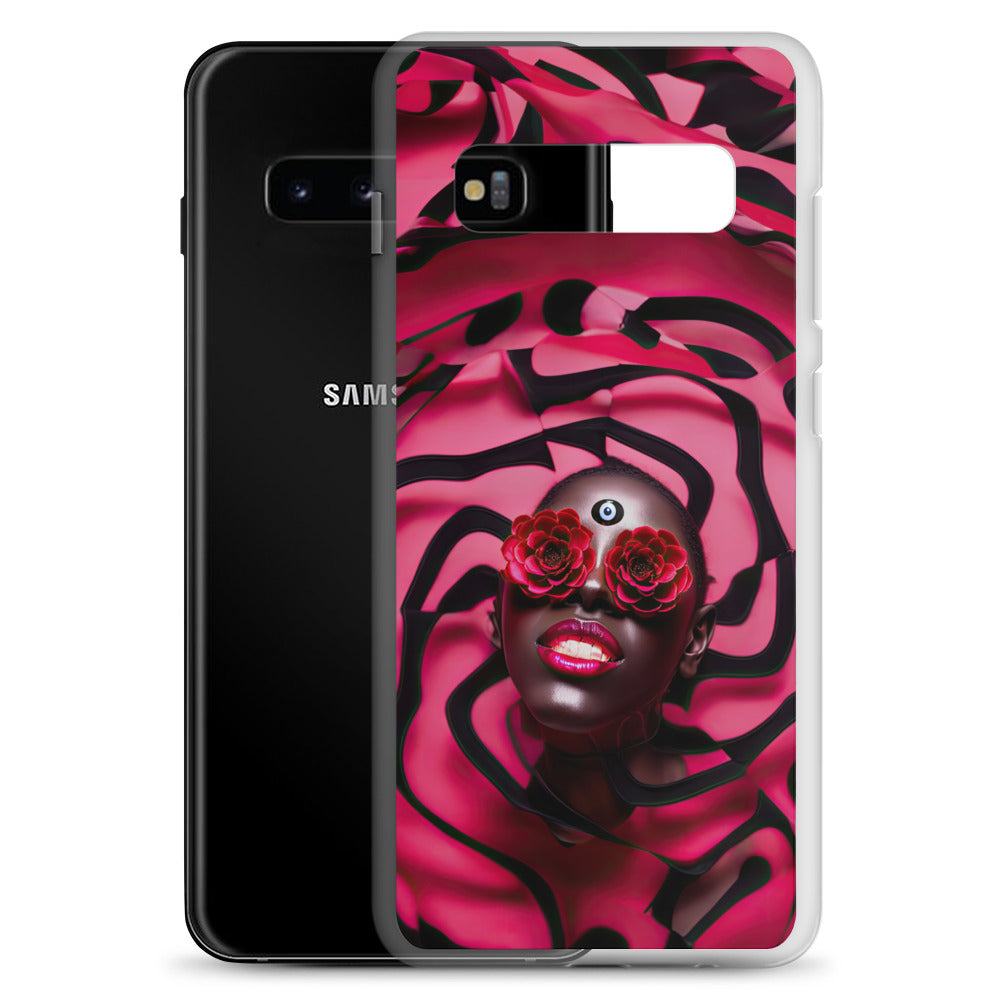 Somnia Red - Clear Case for Samsung®