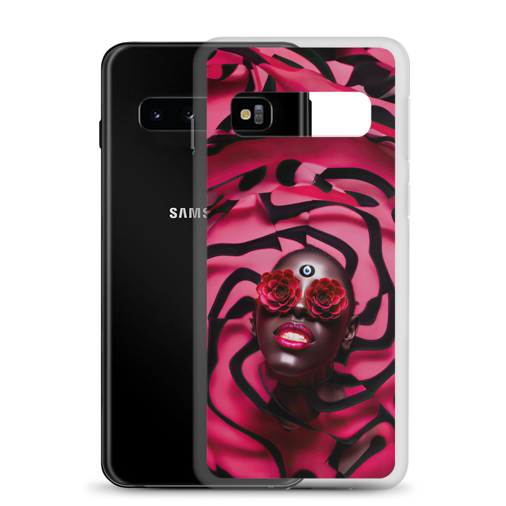 Somnia Red - Clear Case for Samsung®