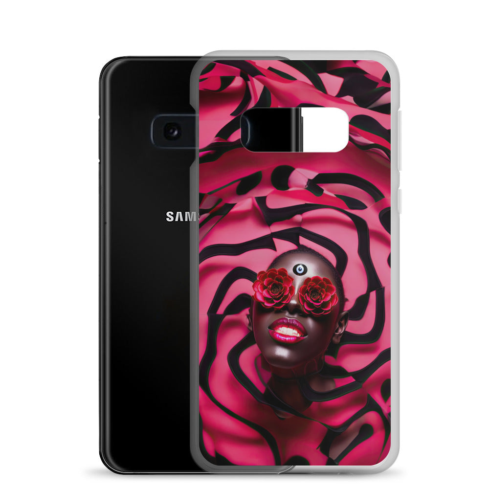 Somnia Red - Clear Case for Samsung®