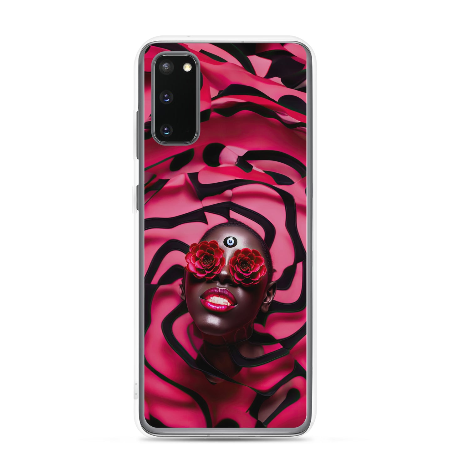 Somnia Red - Clear Case for Samsung®