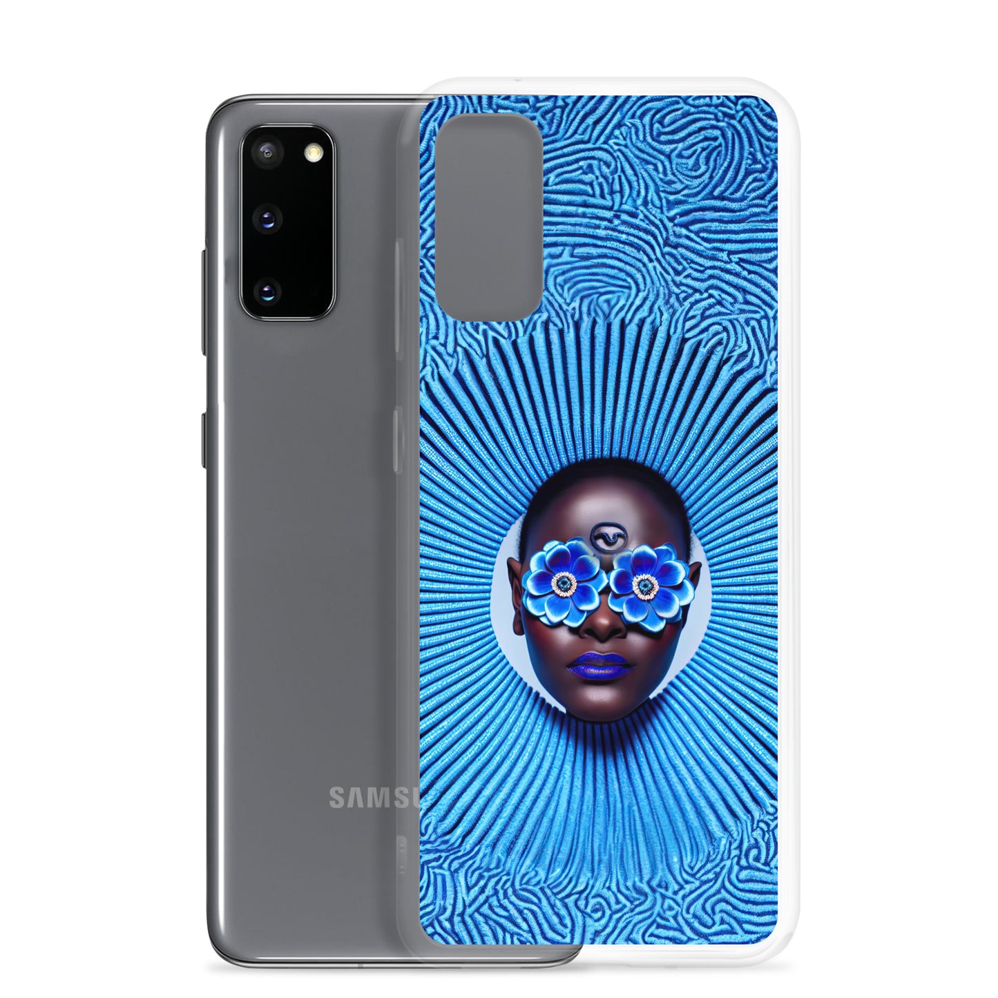 Somnia Blue - Clear Case for Samsung®