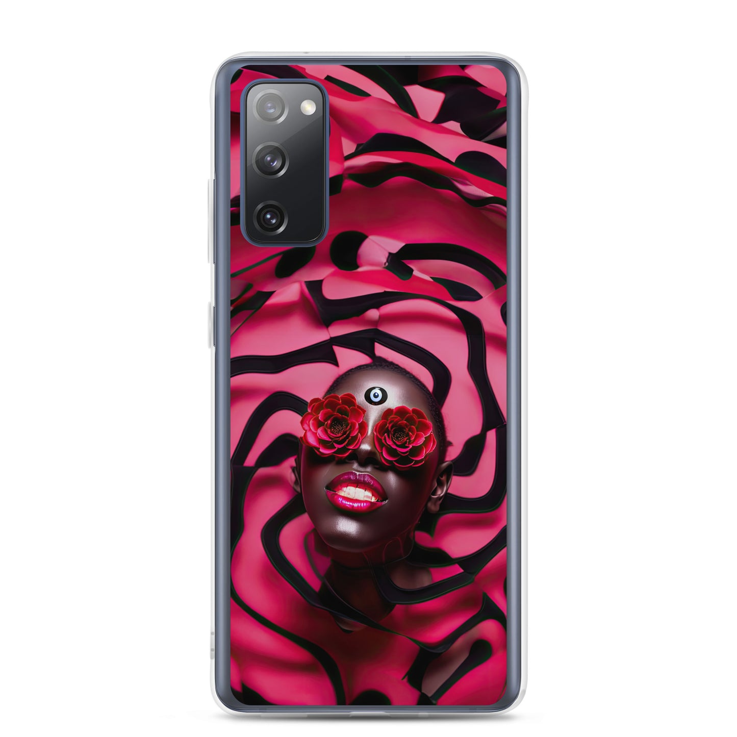 Somnia Red - Clear Case for Samsung®
