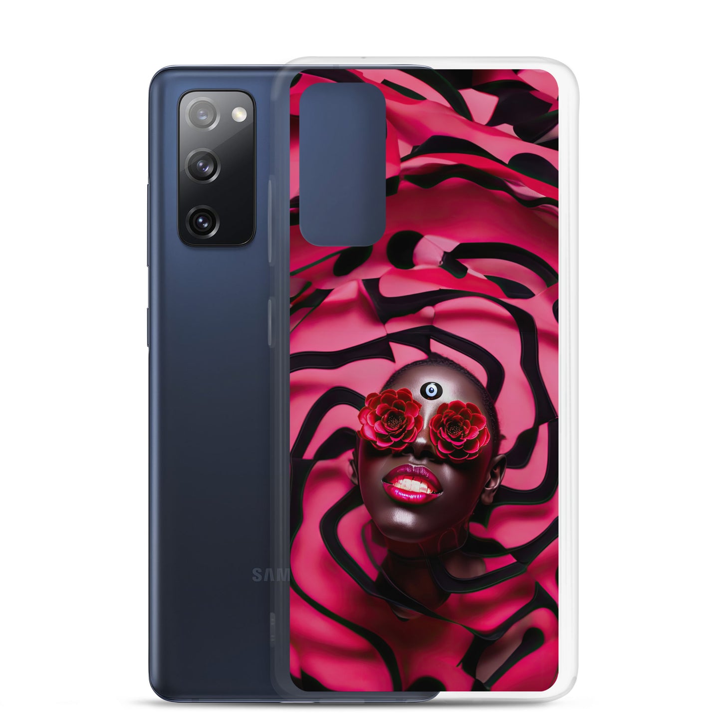 Somnia Red - Clear Case for Samsung®