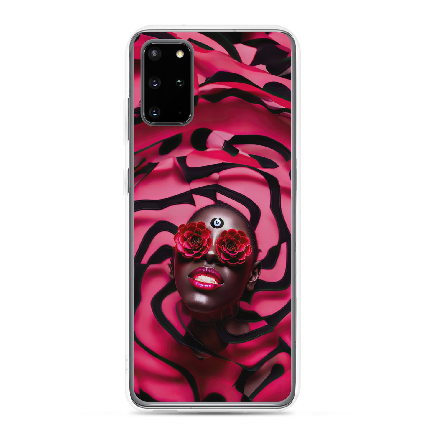 Somnia Red - Clear Case for Samsung®