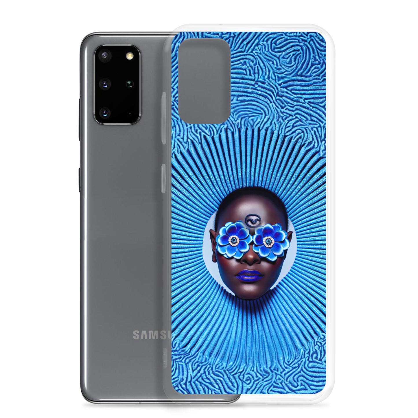 Somnia Blue - Clear Case for Samsung®