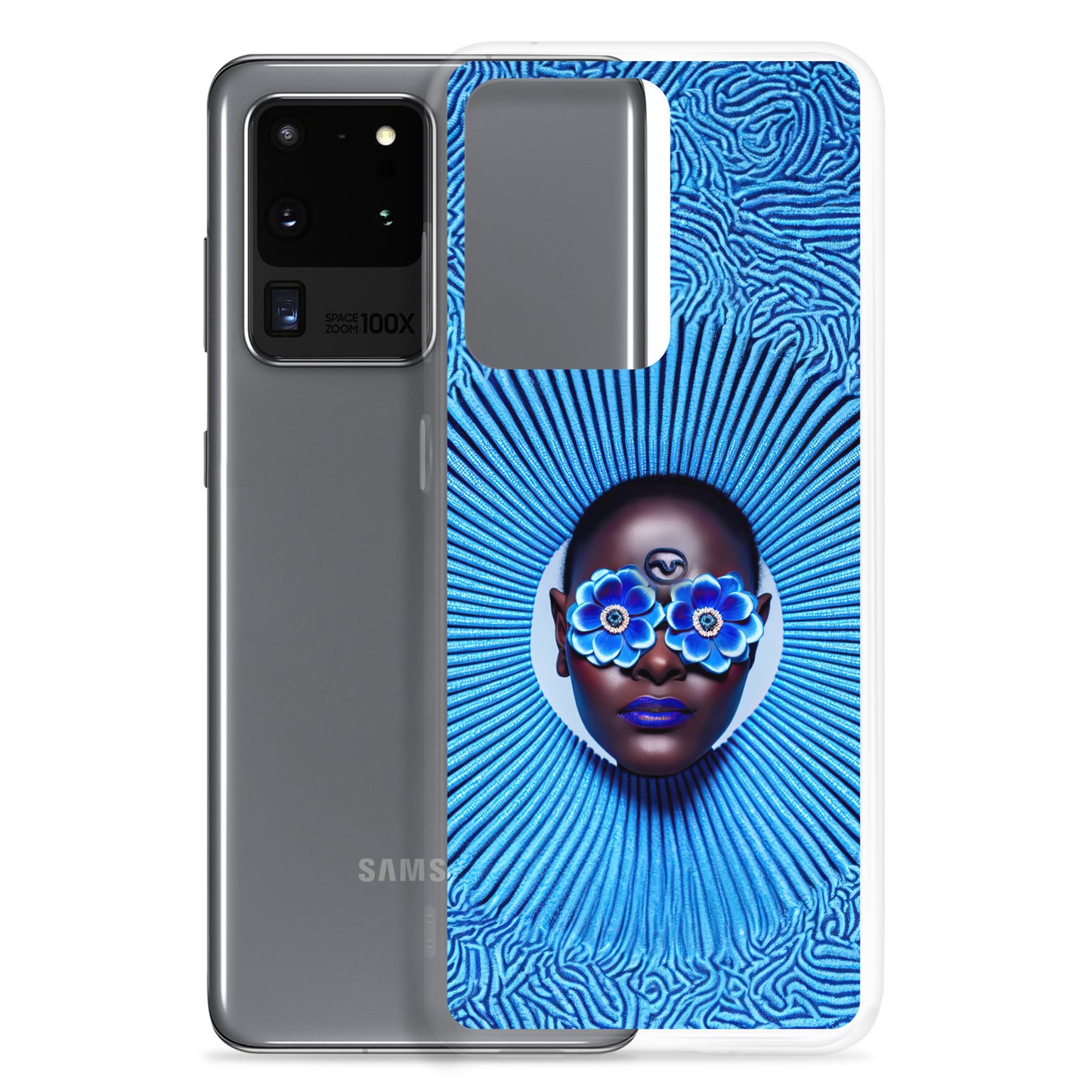 Somnia Blue - Clear Case for Samsung®