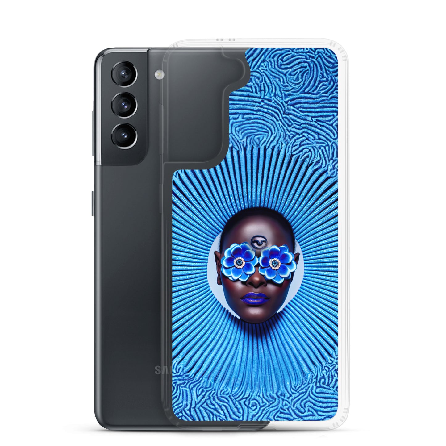 Somnia Blue - Clear Case for Samsung®