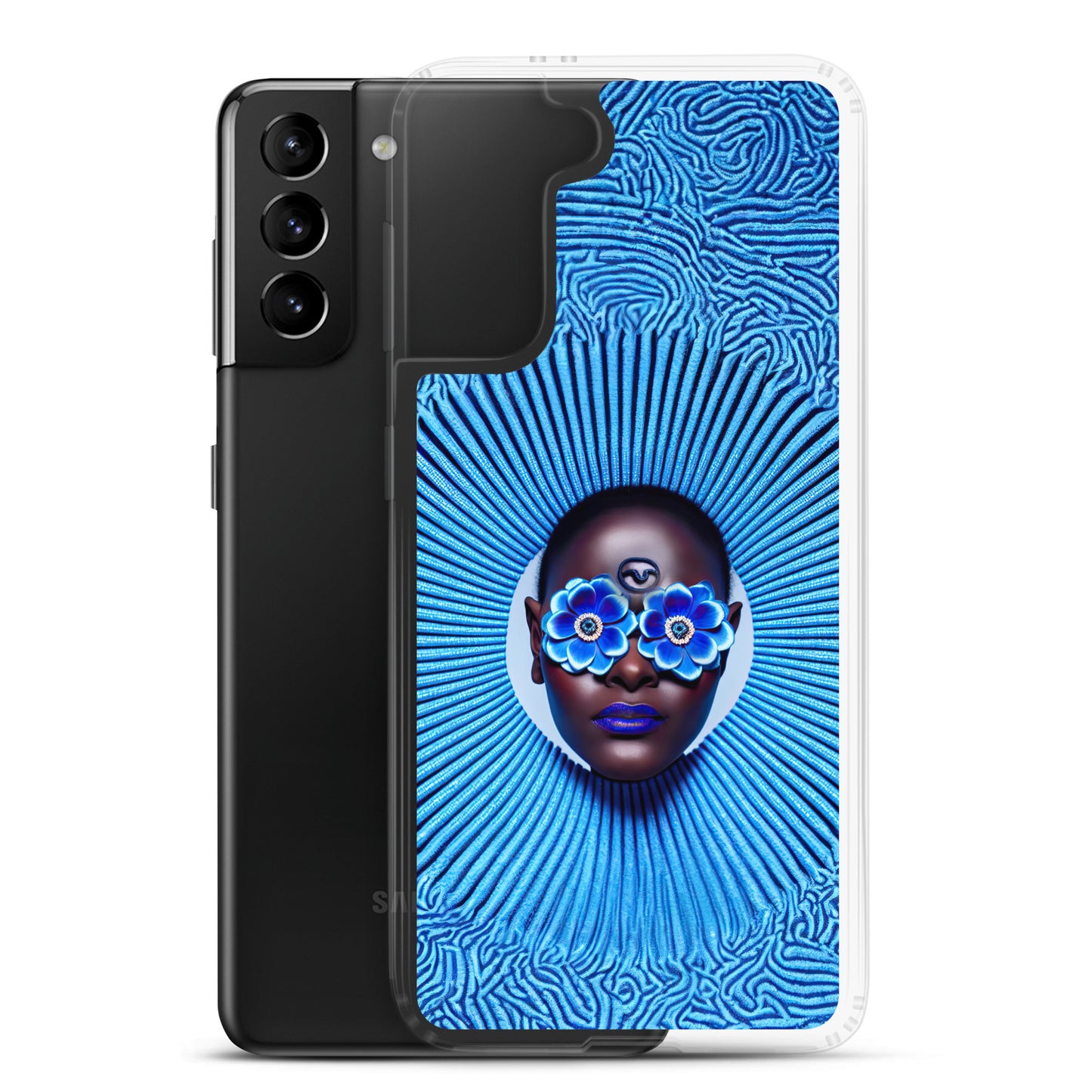 Somnia Blue - Clear Case for Samsung®