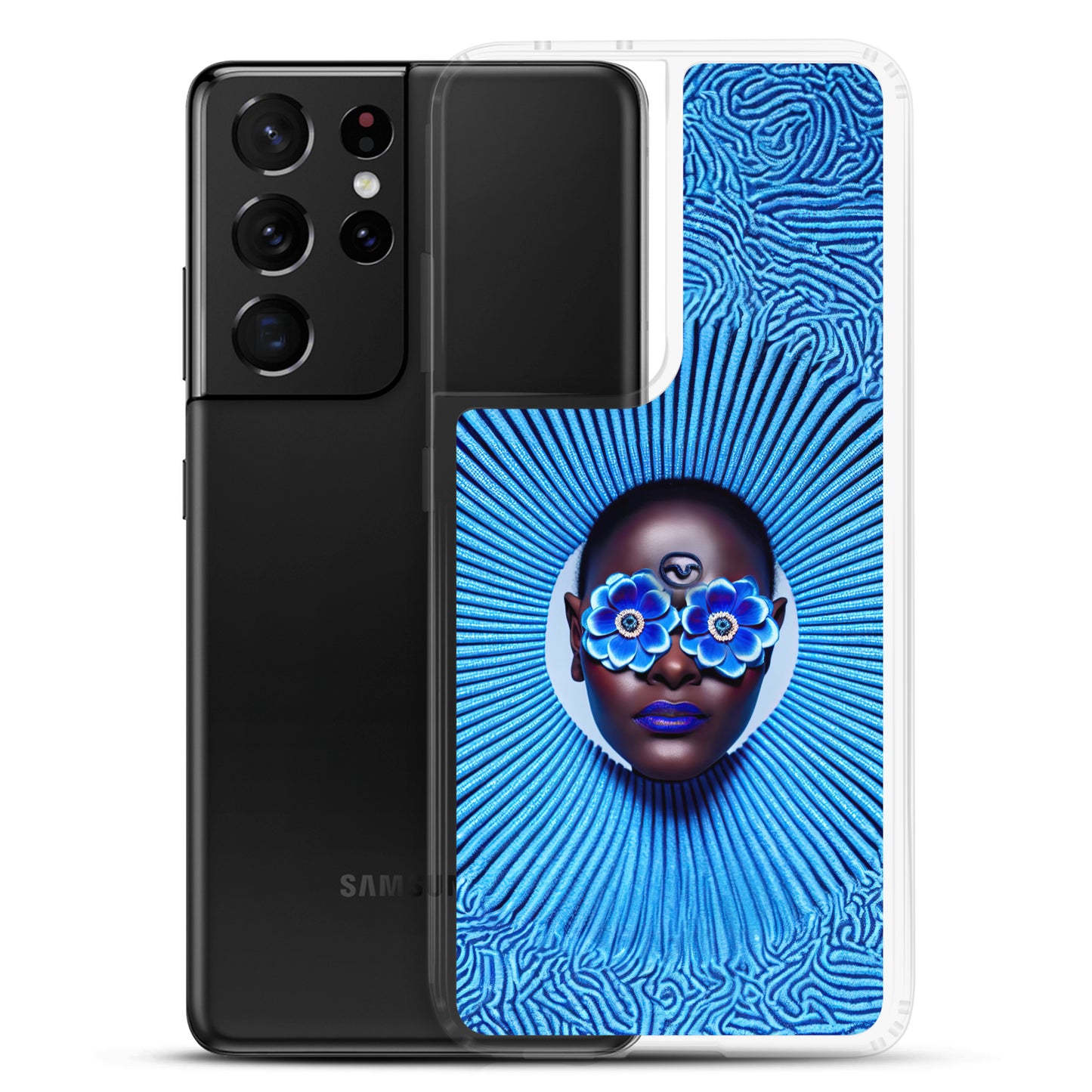 Somnia Blue - Clear Case for Samsung®