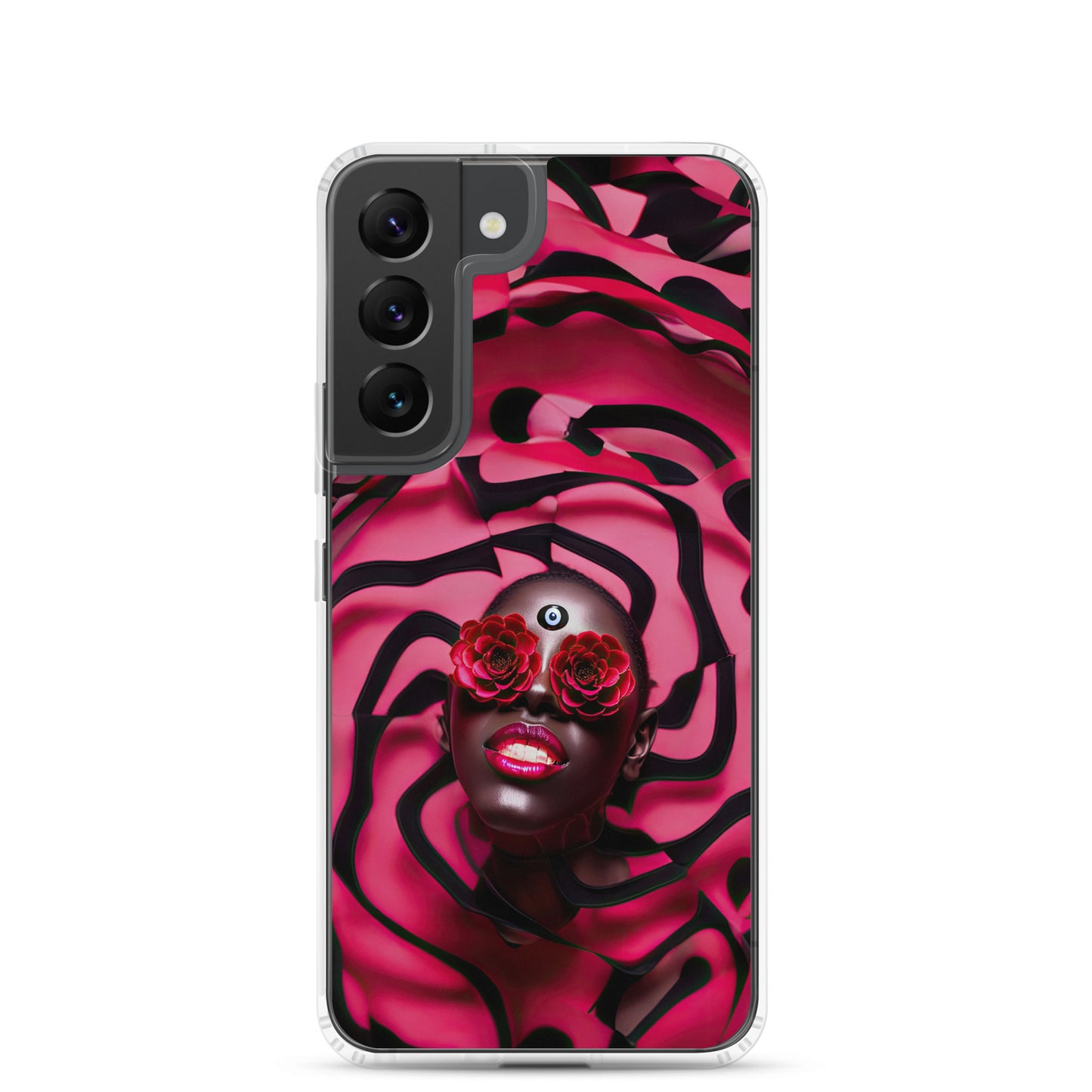 Somnia Red - Clear Case for Samsung®