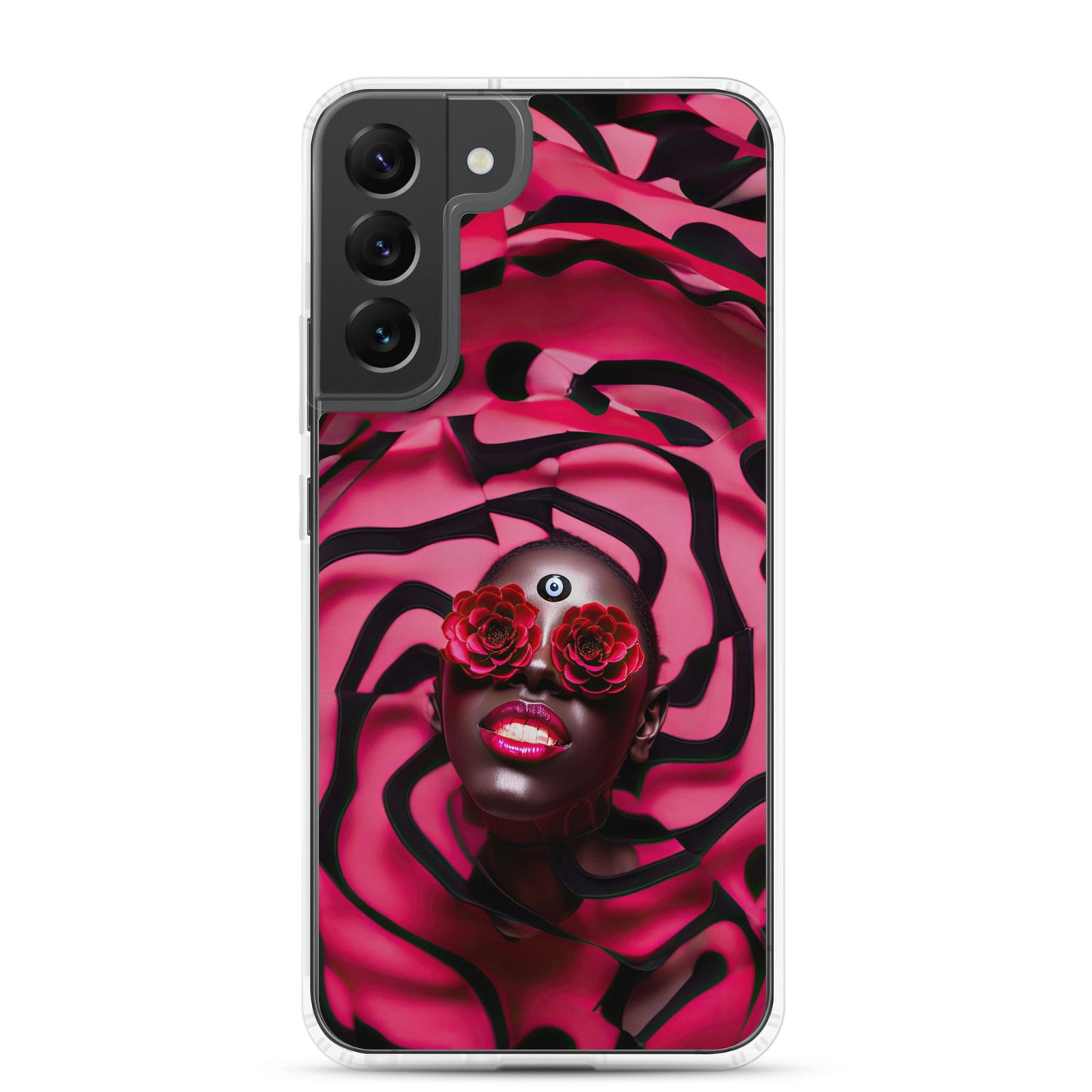Somnia Red - Clear Case for Samsung®