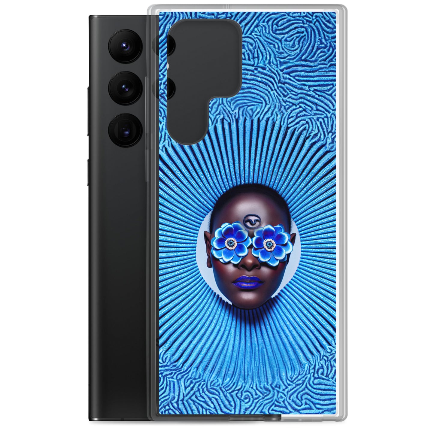 Somnia Blue - Clear Case for Samsung®